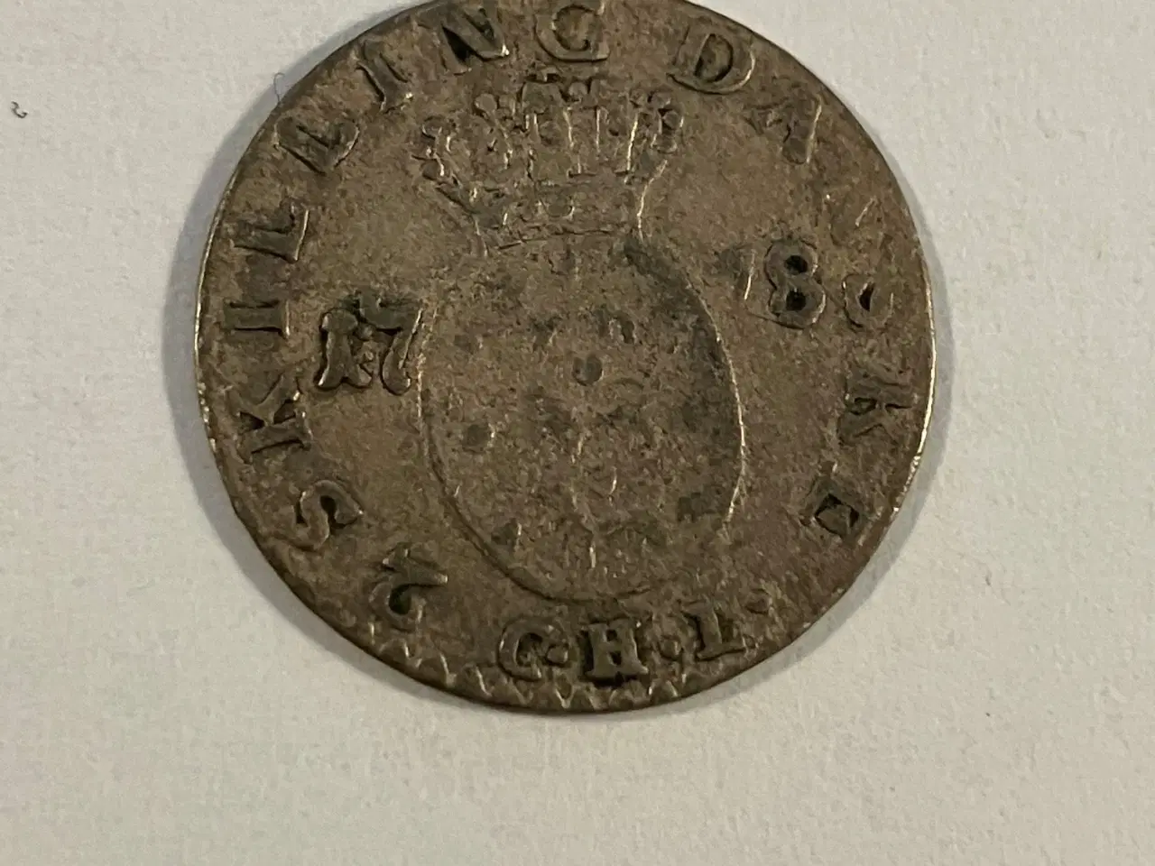 Billede 1 - 2 Skilling 1778 Danmark