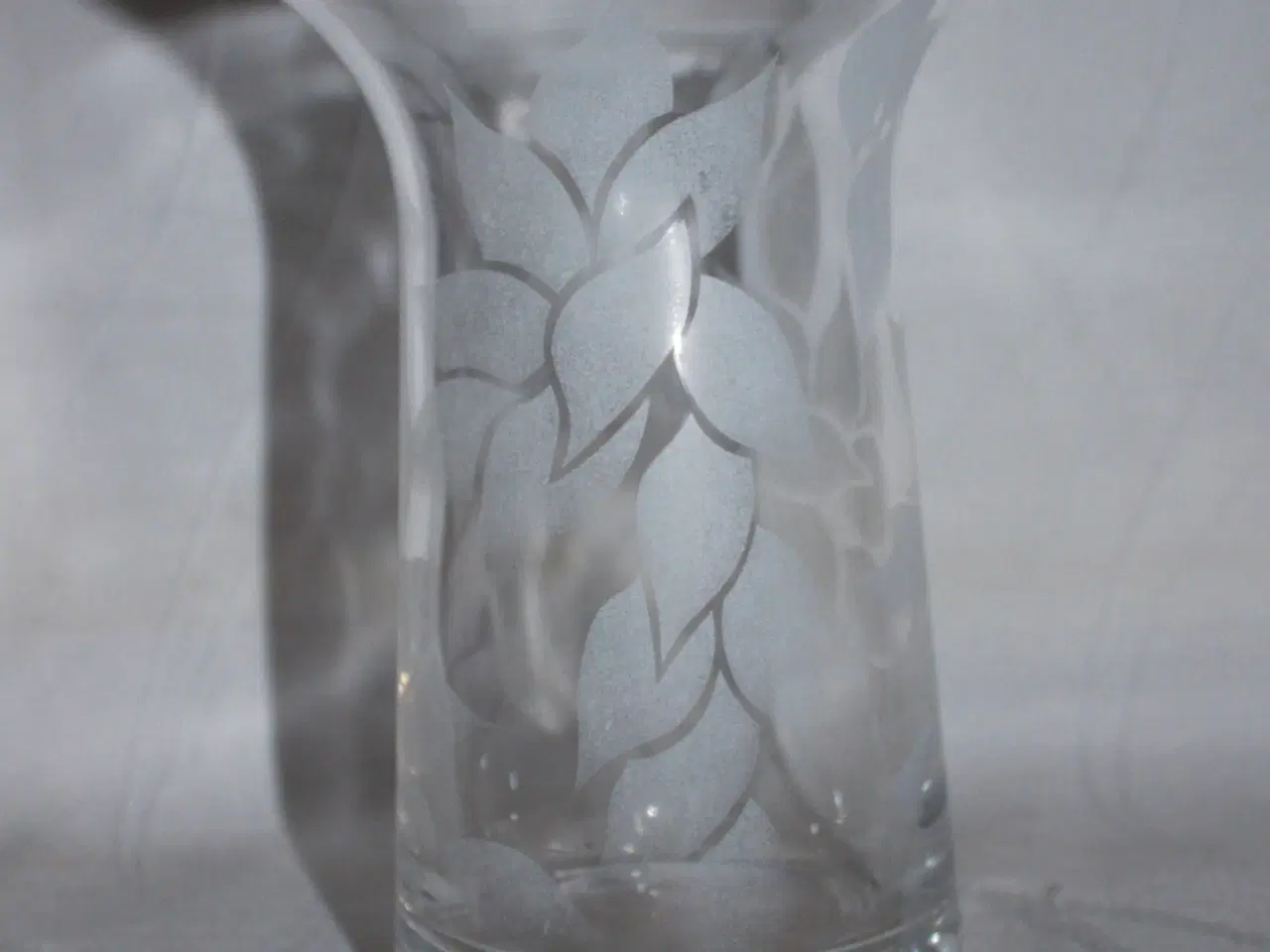 Billede 3 - Lin Utzon,  Vase af klart glas