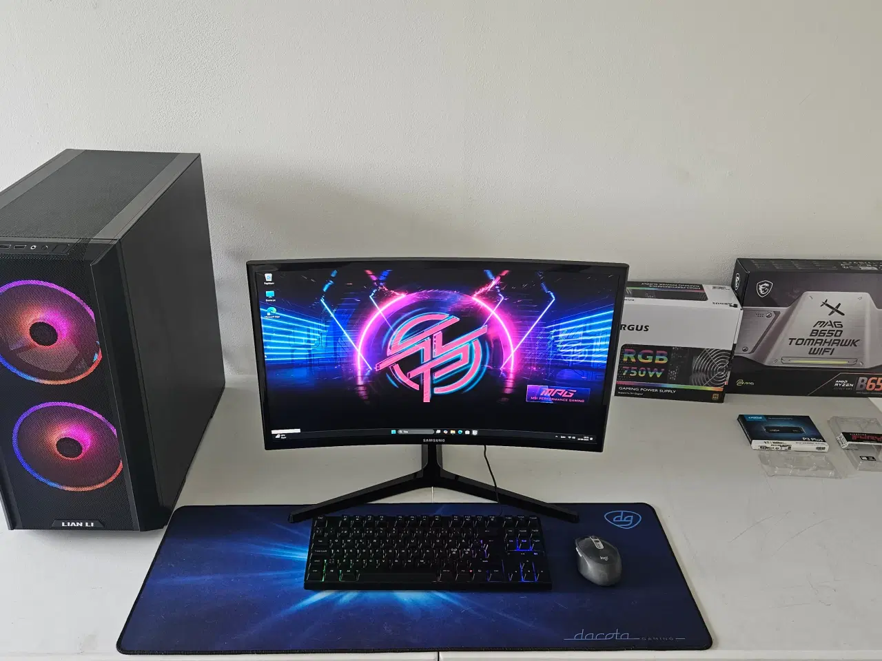 Billede 2 - RTX 3060 Gamer PC + 24" Gaming Skærm
