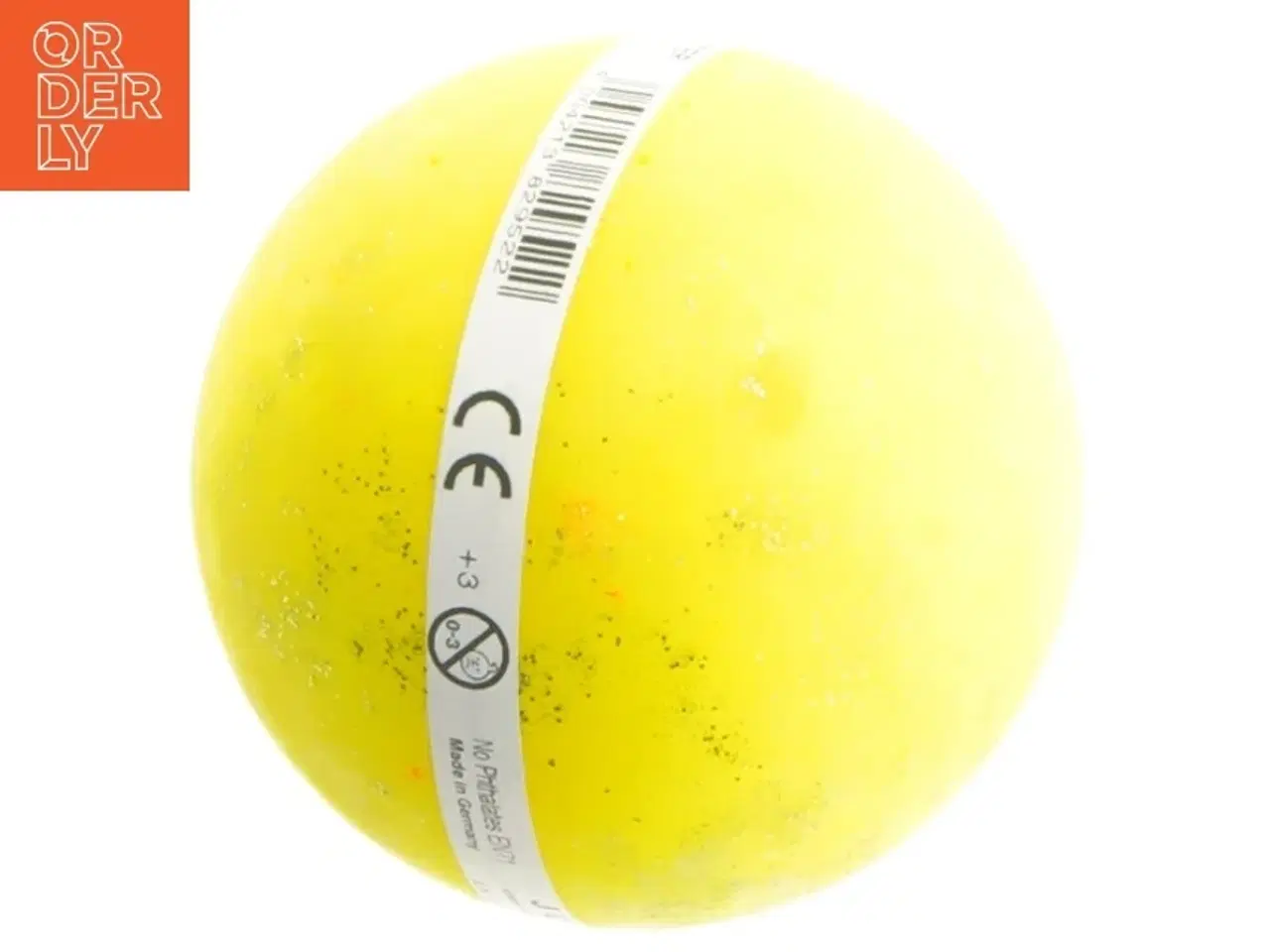 Billede 3 - Gult stressbold (str. Ø, 9 cm)