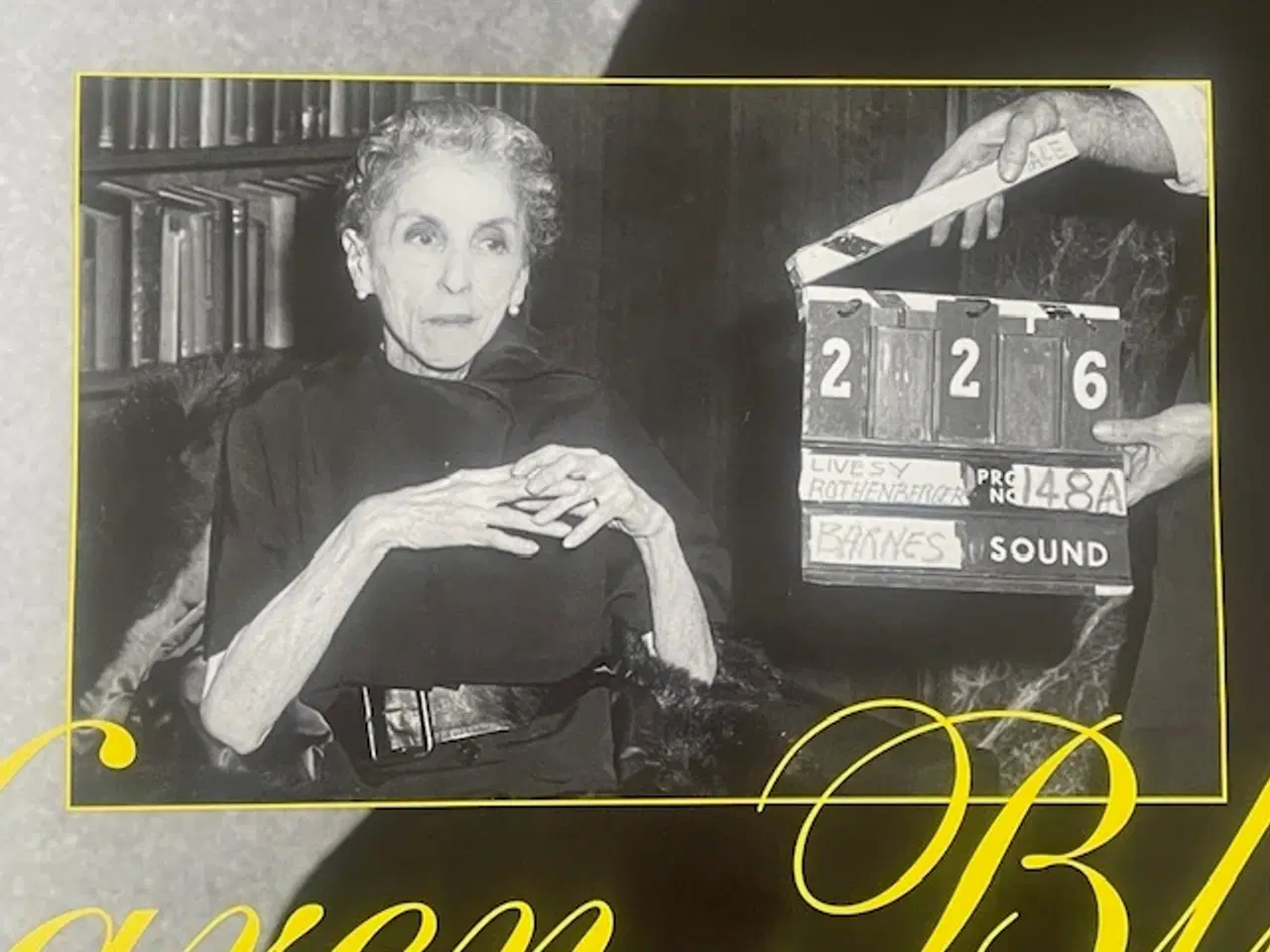 Billede 8 - Karen Blixen plakat