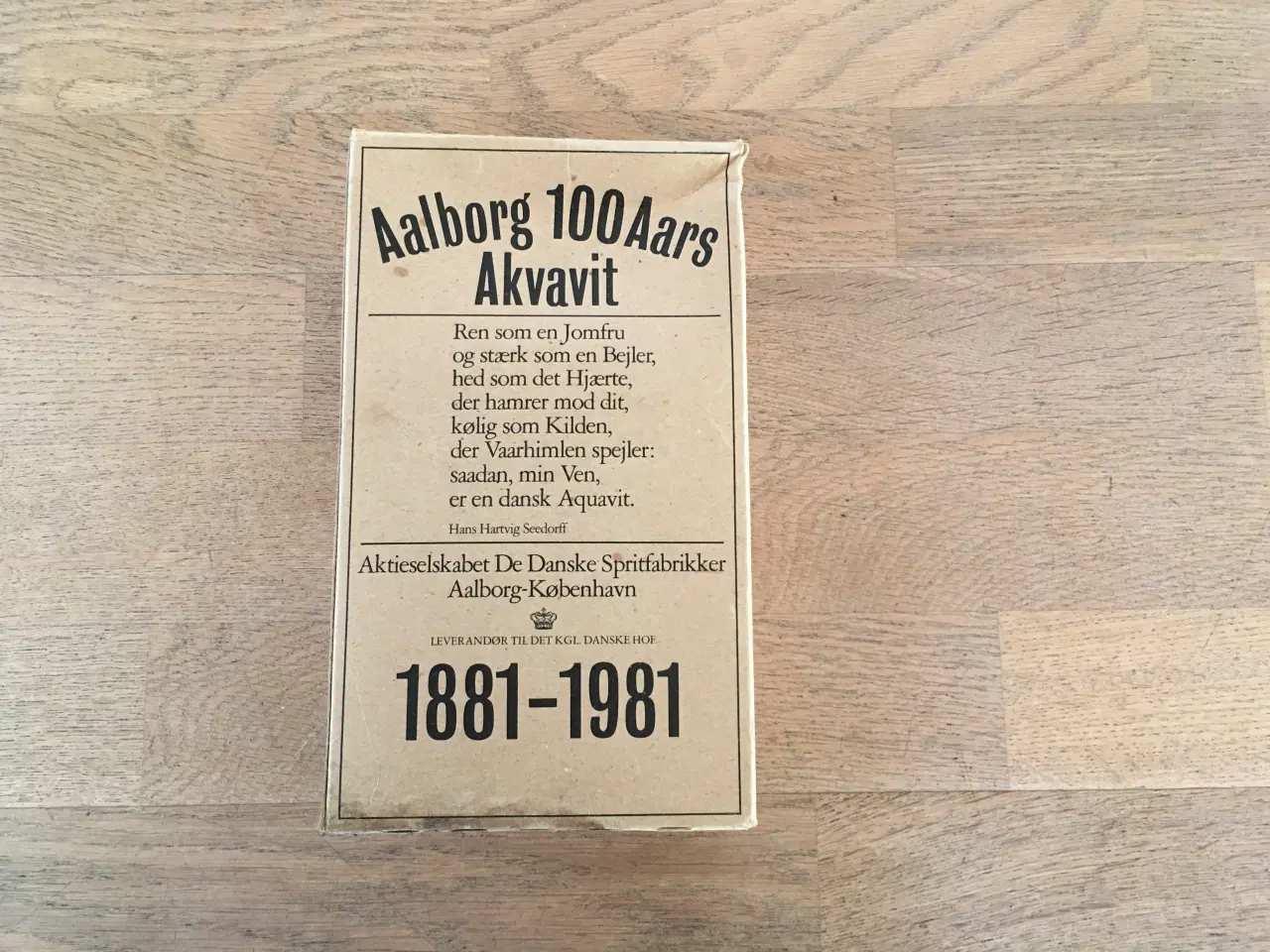 Billede 5 - Aalborg 100 aars Akvavit 1881-1981