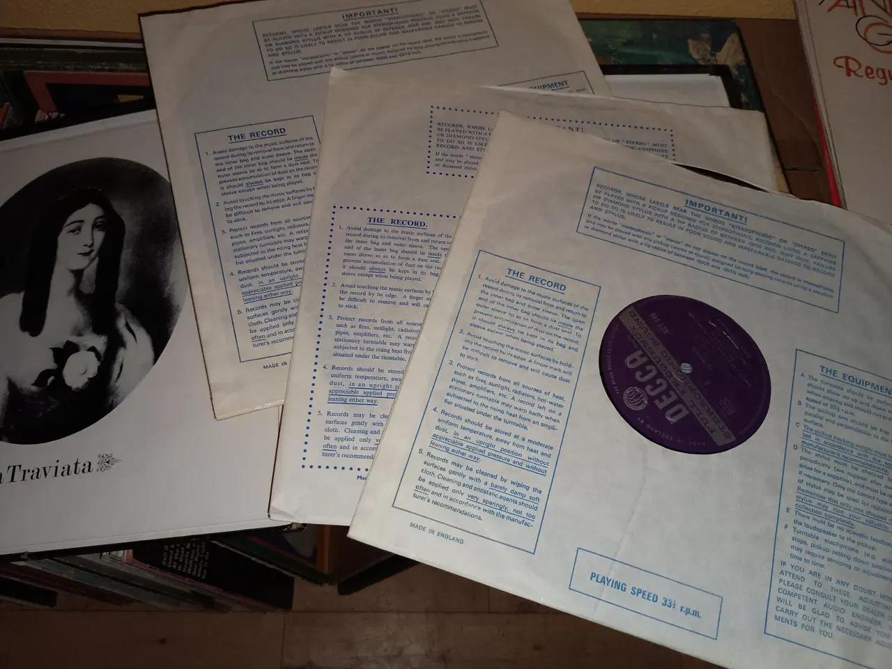 Billede 3 - La Traviata, Decca LP boks 