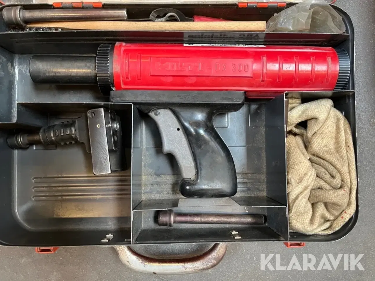 Billede 6 - LOT: udsug, skudpistol, stillads dele Klimavent s.a.