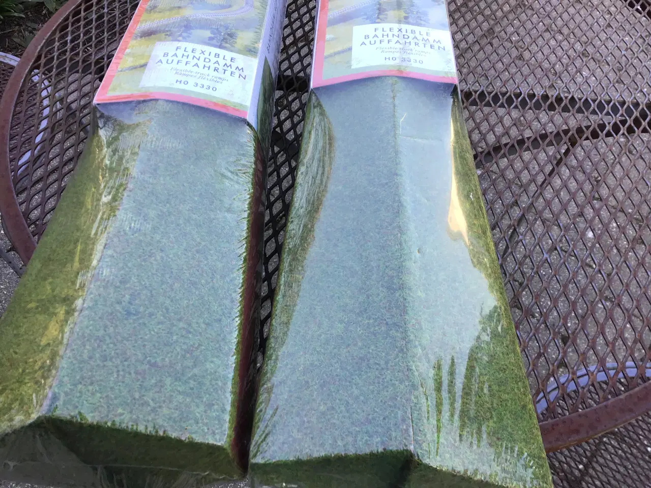 Billede 1 - Modeltog, flexrampe/volde