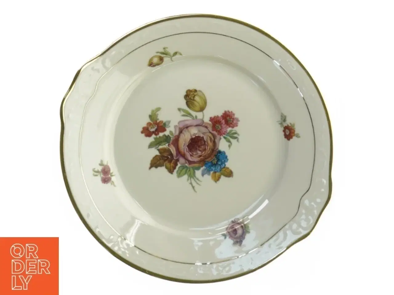 Billede 1 - Stor tallerken fra Kjøbenhavns Porcellains Maleri (str. 28 cm)