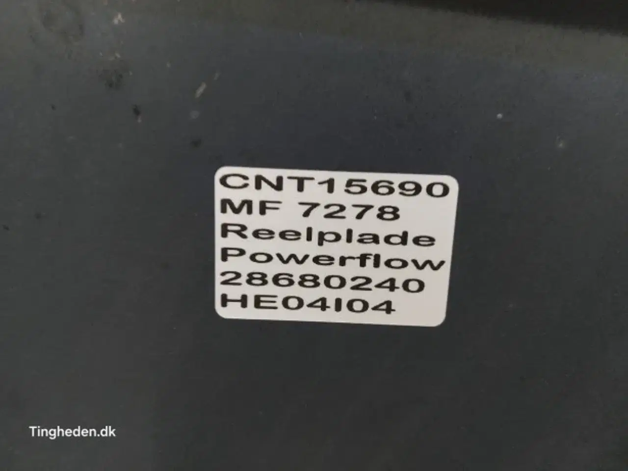 Billede 15 - Massey Ferguson 7278 Reelplade Powerflow 28680240