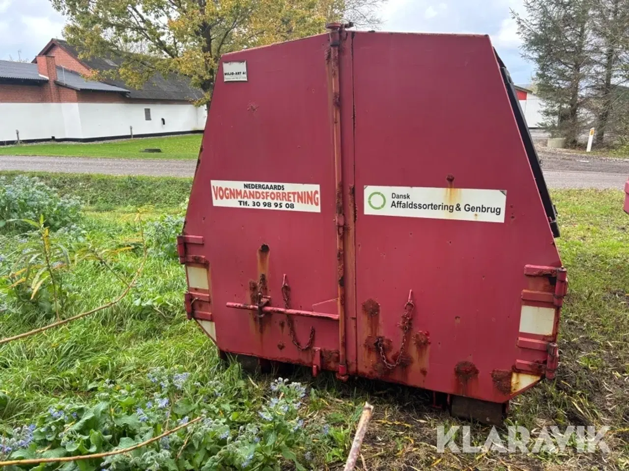 Billede 4 - Miljøcontainer Miljø-Art 4000 type L 3/3 mm