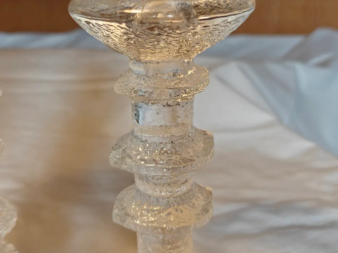 Billede 2 - Littala Festivo lysestager 2 med 6 ringe 1 med 4 