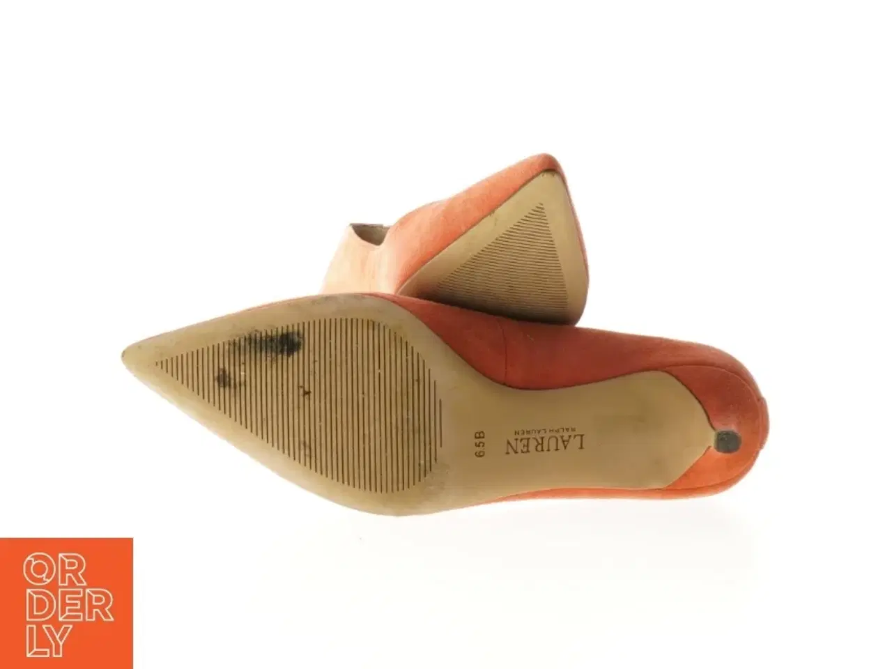 Billede 3 - Ralph Lauren orange stiletter fra Ralph Lauren (str. 37)