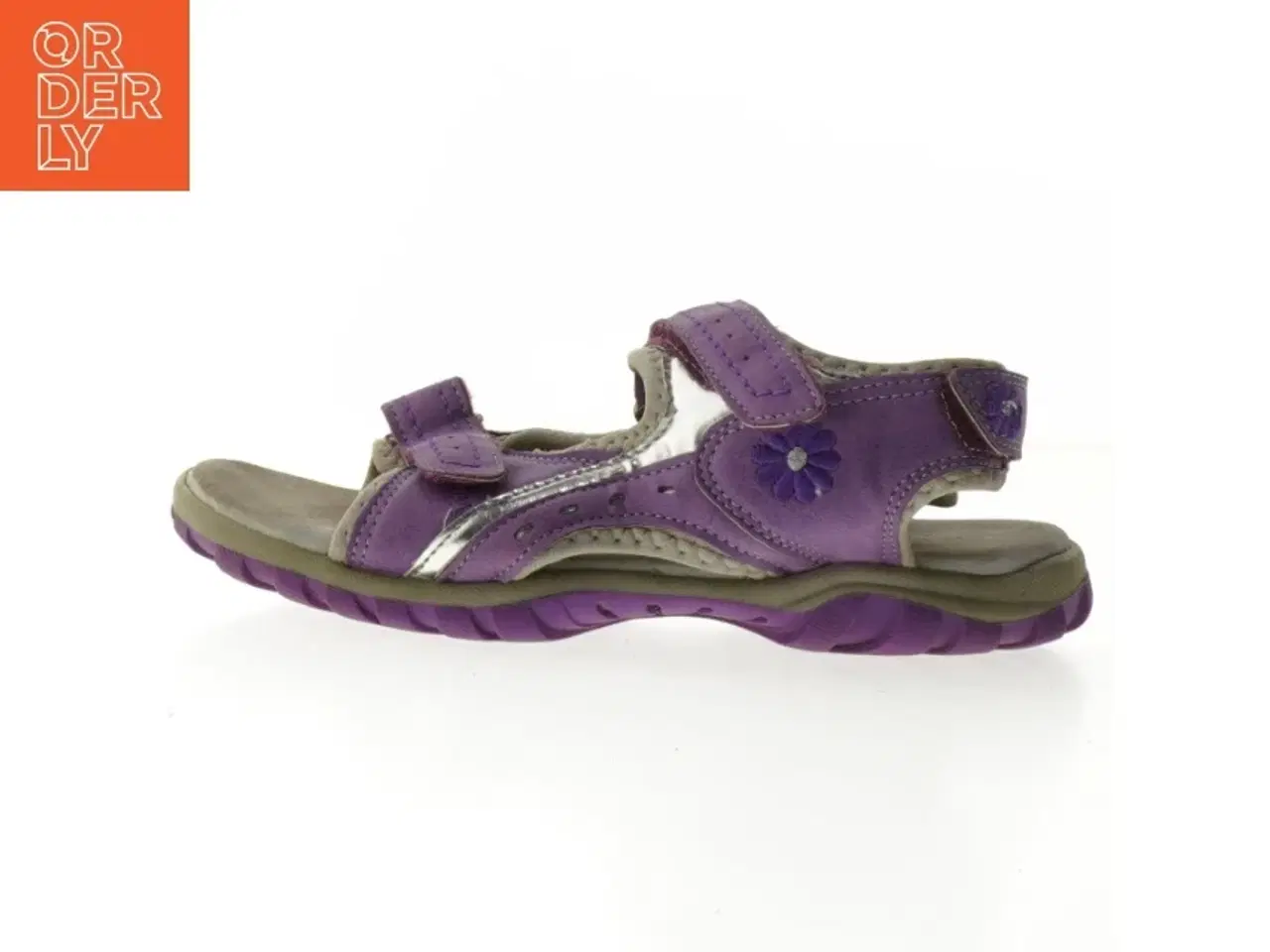 Billede 1 - Børnesandaler i lilla fra Sport (str. 34 )