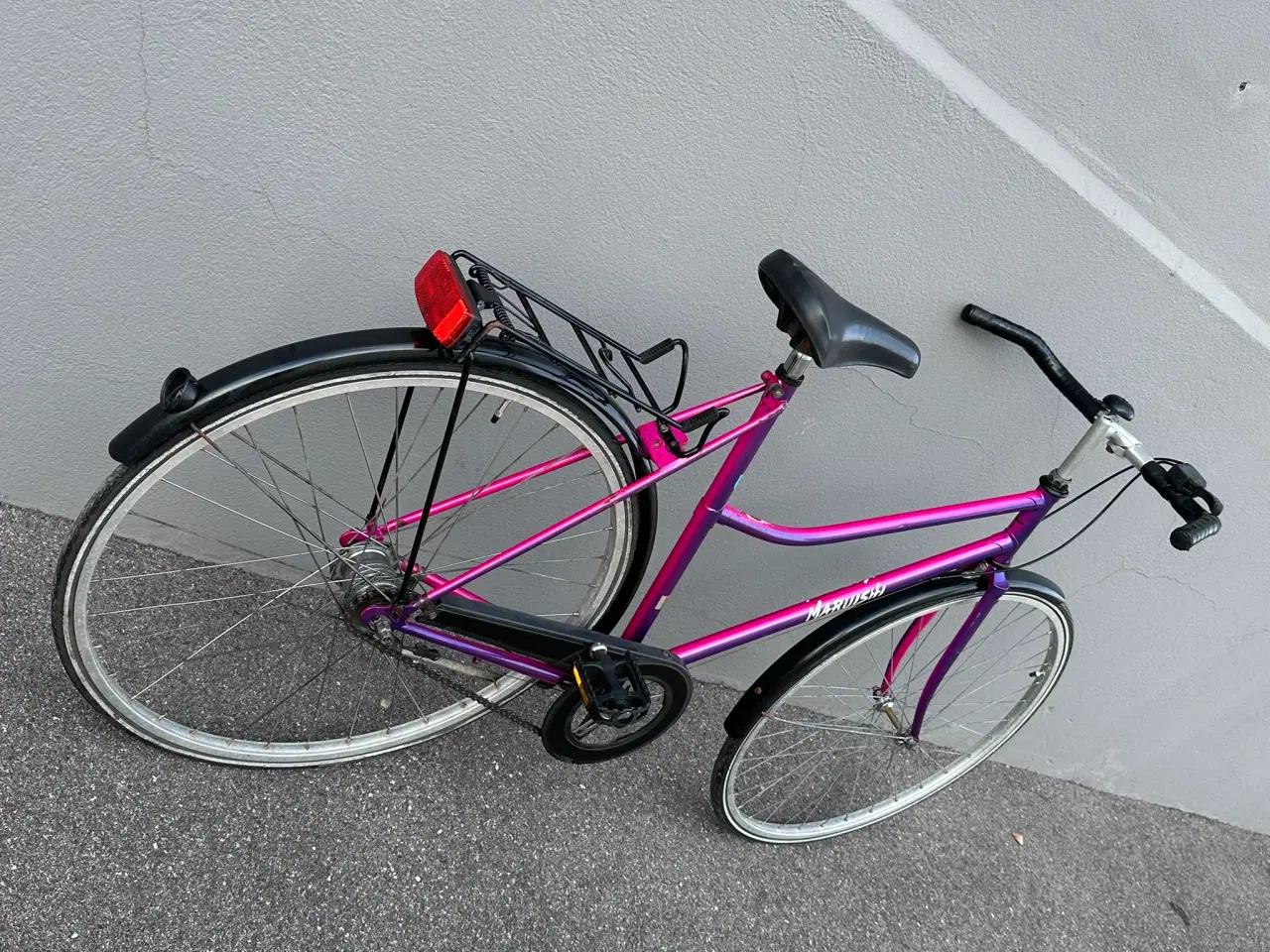 Billede 4 - Lilla / lyserød Maruishi citybike