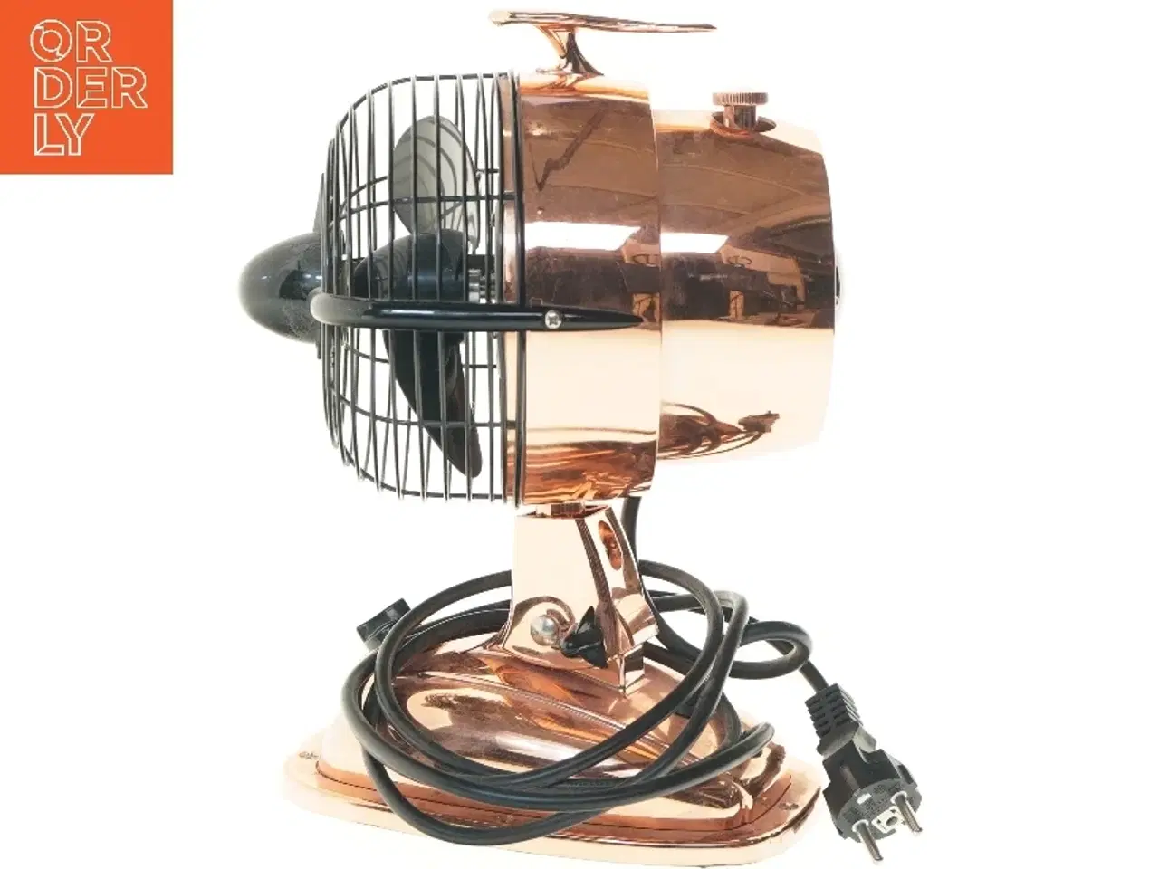 Billede 2 - Bordventilator i kobber fra Texa Design (str. 28 cm)