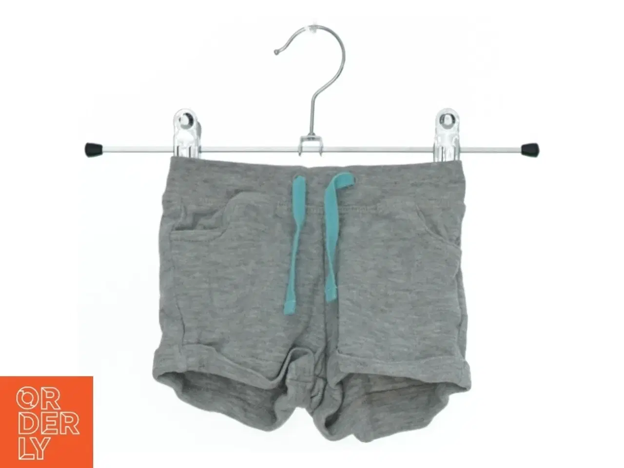 Billede 1 - Grå shorts med turkis snøre fra H&M (str. 56)
