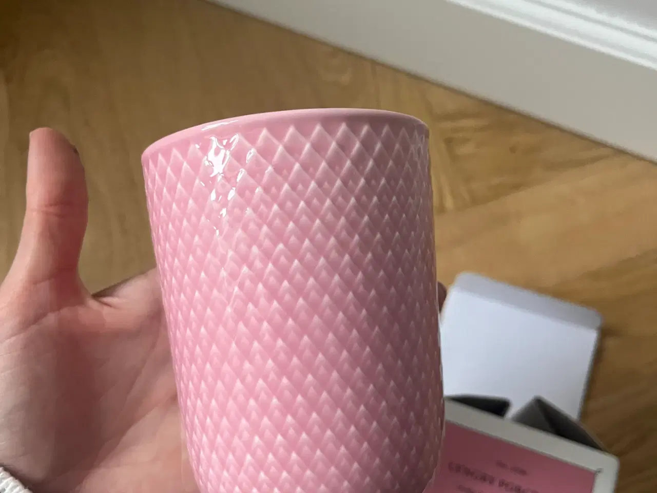 Billede 7 - Lyngby porcelæn lyserød kop