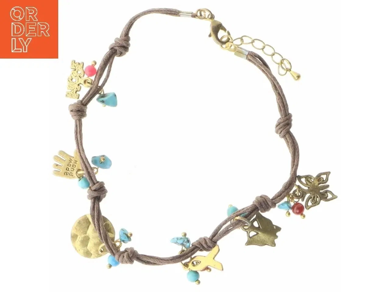 Billede 3 - Charms armbånd (str. 29 cm)