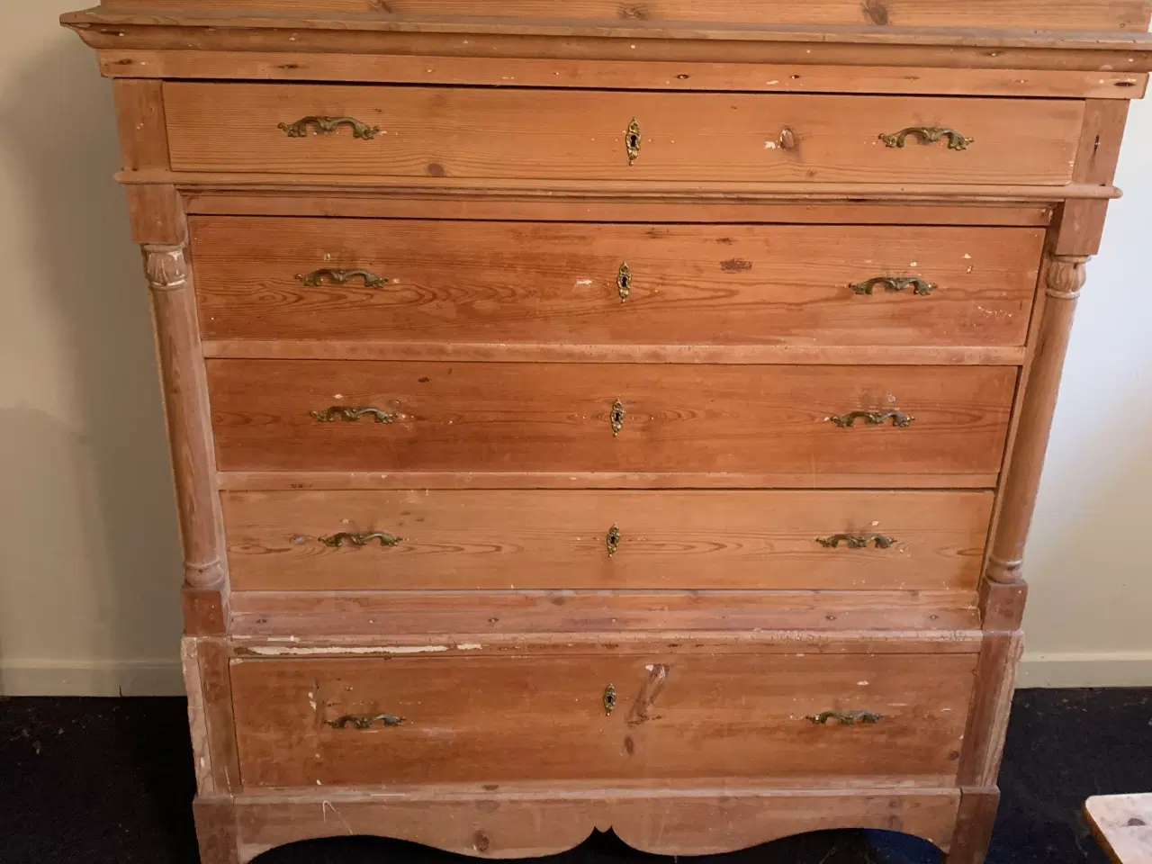 Billede 1 - Dragkiste med skuffer