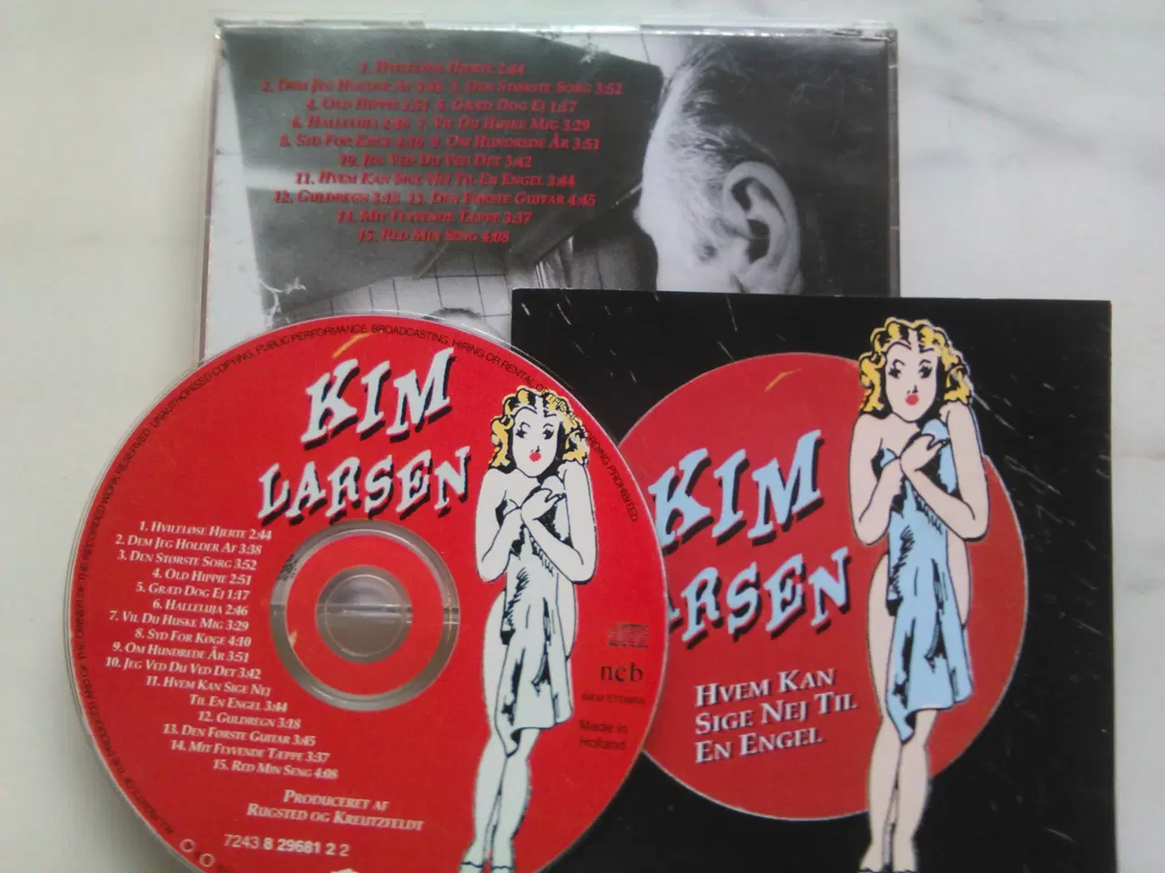 Billede 2 - KIM LARSEN : HVEM KAN SIGE NEJ TIL EN ENGEL 1994  