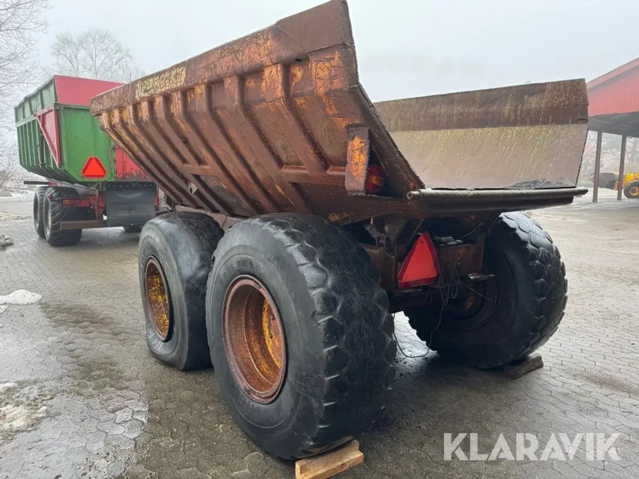 Billede 4 - Tipvogn Lihnell Vagn Volvo dumper kasse