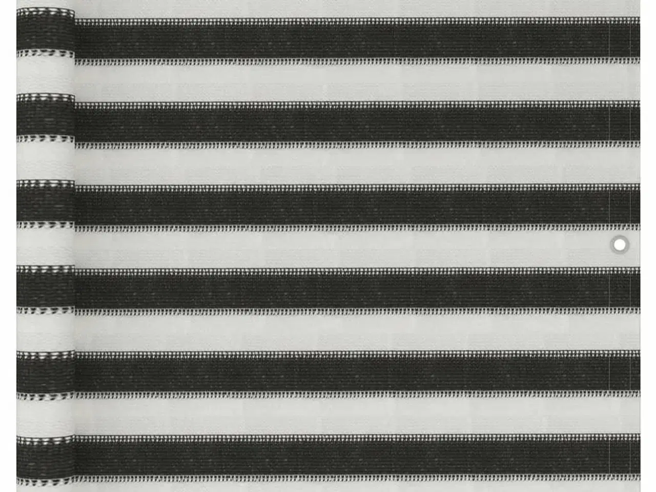 Billede 1 - Balkonafskærmning HDPE 90x600 cm antracitgrå/hvid