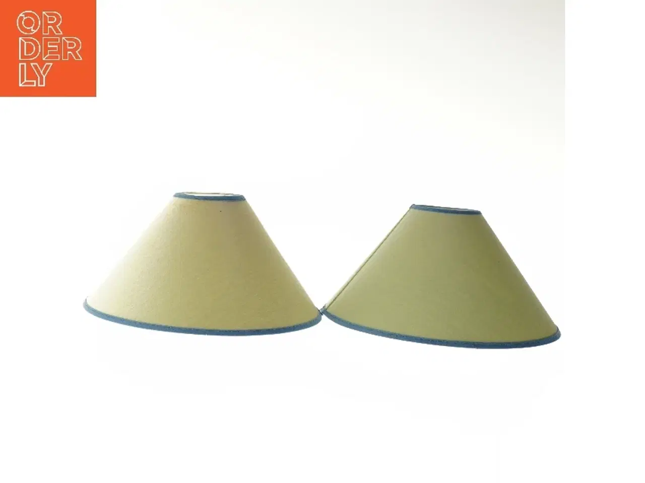 Billede 1 - 2 lampeskærme Ø 25,5 cm (str. 2 stk Ø 25,5 cm)