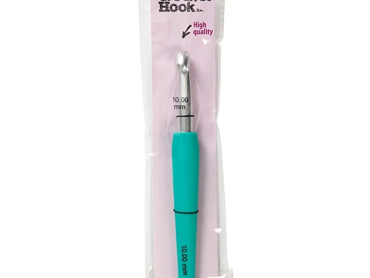 Billede 1 - Ergonomisk Hæklenål 10 mm - Komfortabel og Holdbar