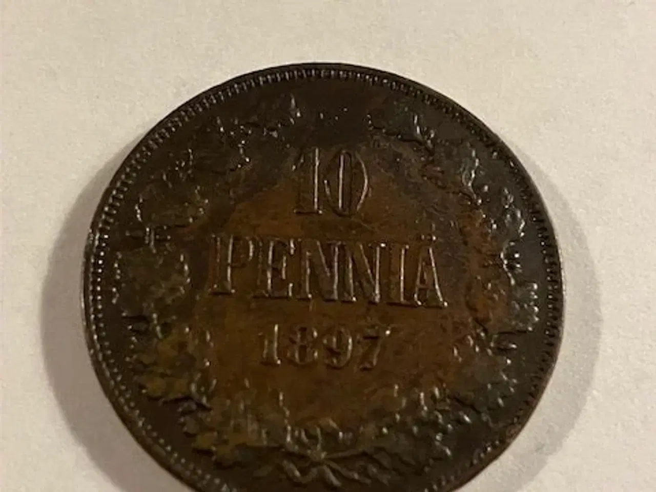 Billede 1 - 10 Pennia 1897 Finland