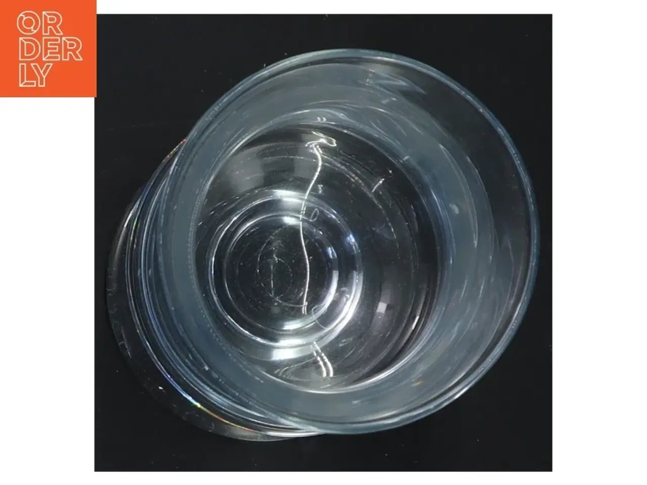 Billede 3 - Glas vase på fod (str. 14 cm)