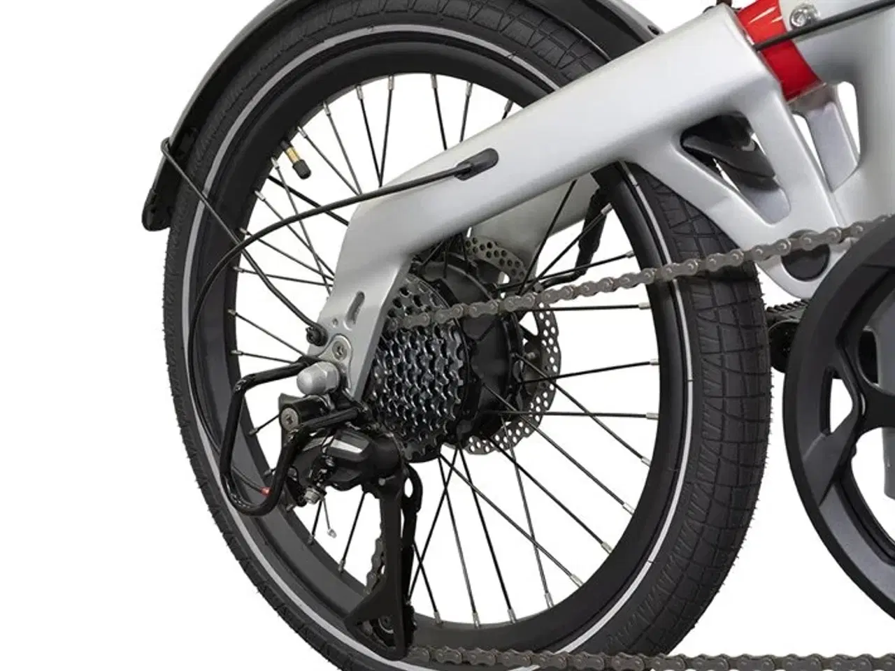 Billede 8 - Lindebjerg 20'' Elcykel Flex V3 - Sølv