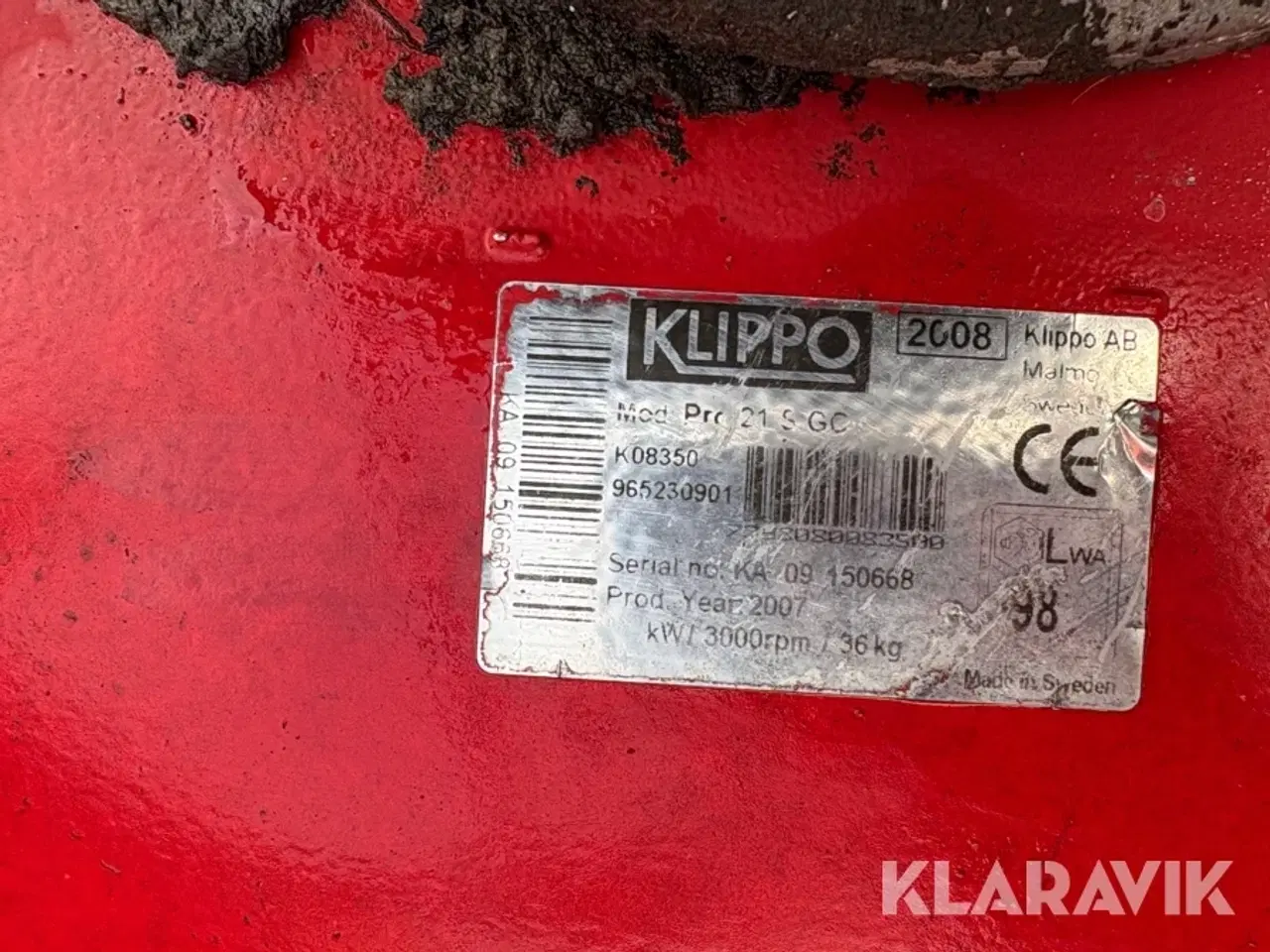 Billede 10 - Græsslåmaskine Klippo Pro 21S