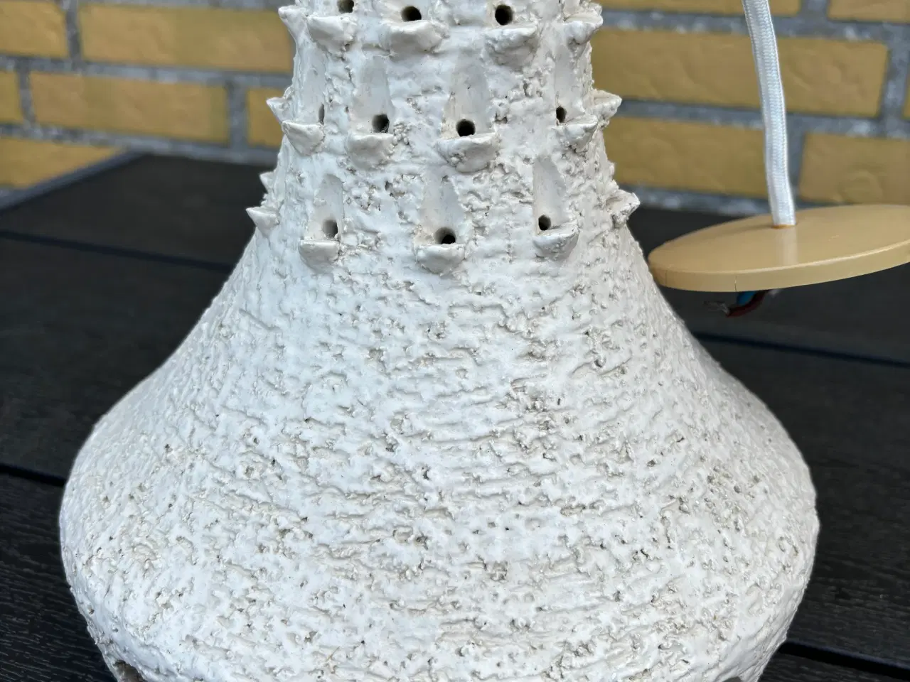 Billede 1 - Retro keramik lampe.