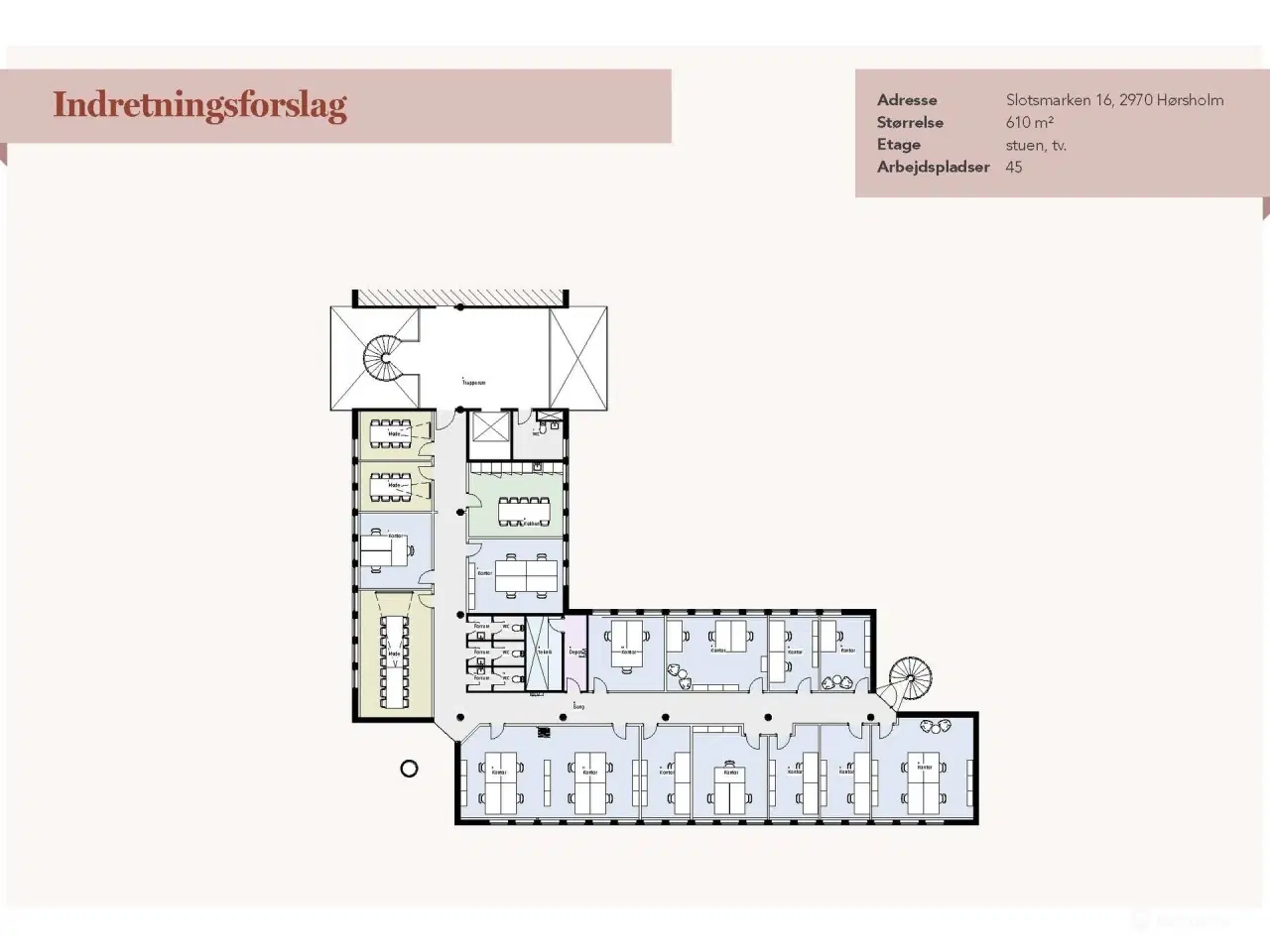 Billede 37 - Lyse og moderne kontorlokaler med rå kant