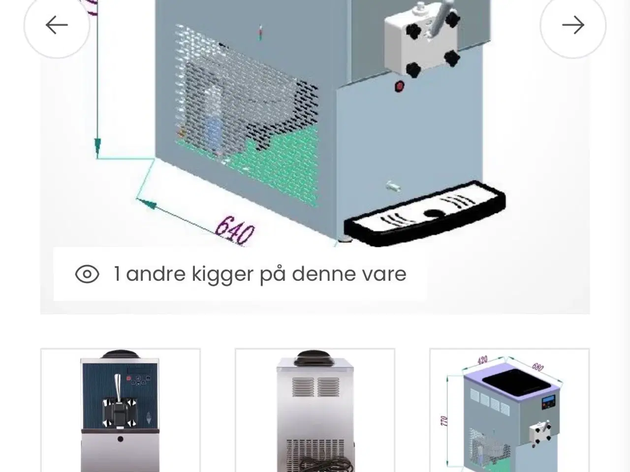 Billede 2 - KSC S168 P SP softice maskine bordmodel