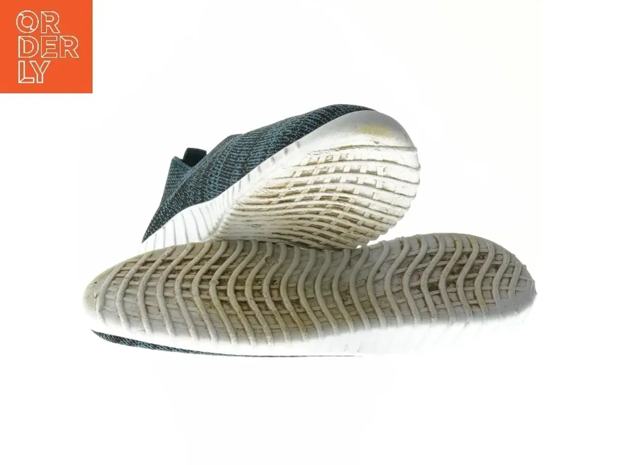 Billede 4 - Blå sneakers i strik fra Elefanten (str. 35 )