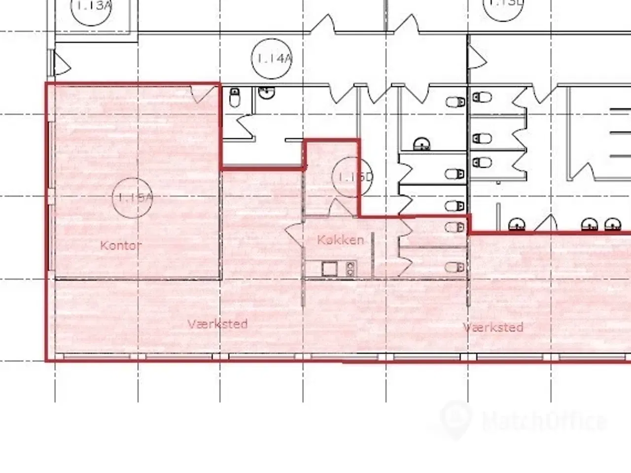 Billede 7 - Attraktivt lejemål på 145 m² – mulighed for kombineret kontor og værksted