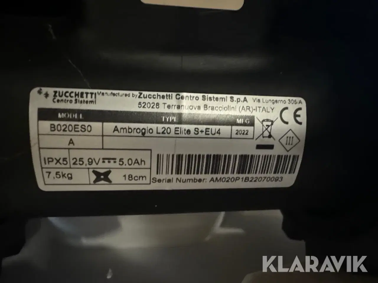 Billede 4 - Robot plæneklipper Ambrogio Twenty Elite S+ B020ES0