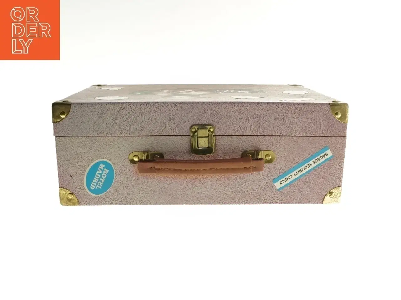 Billede 1 - Børnekuffert med bamsemotiv (str. 36x26 cm)