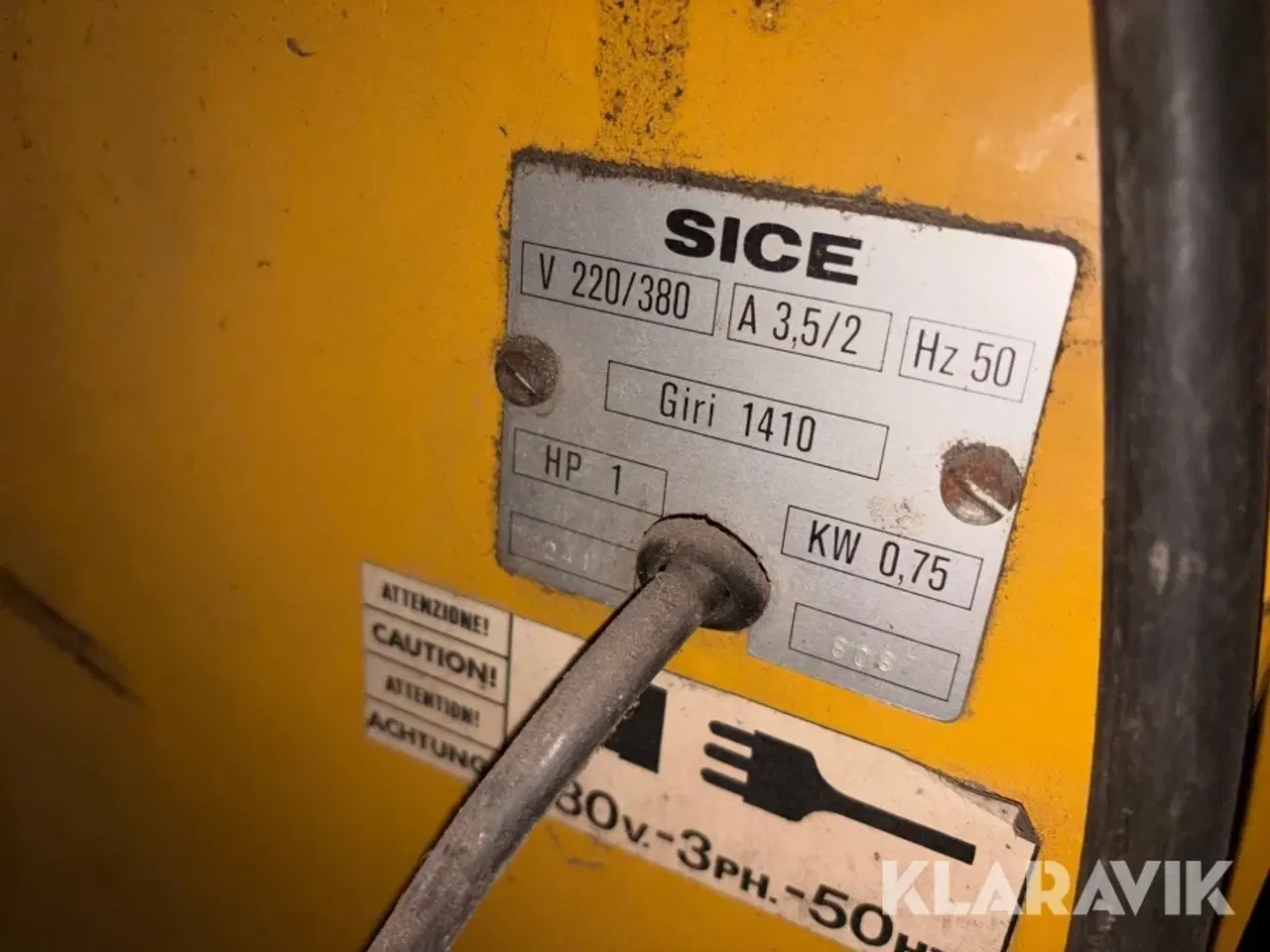 Billede 4 - Dækapparat Sice S 201