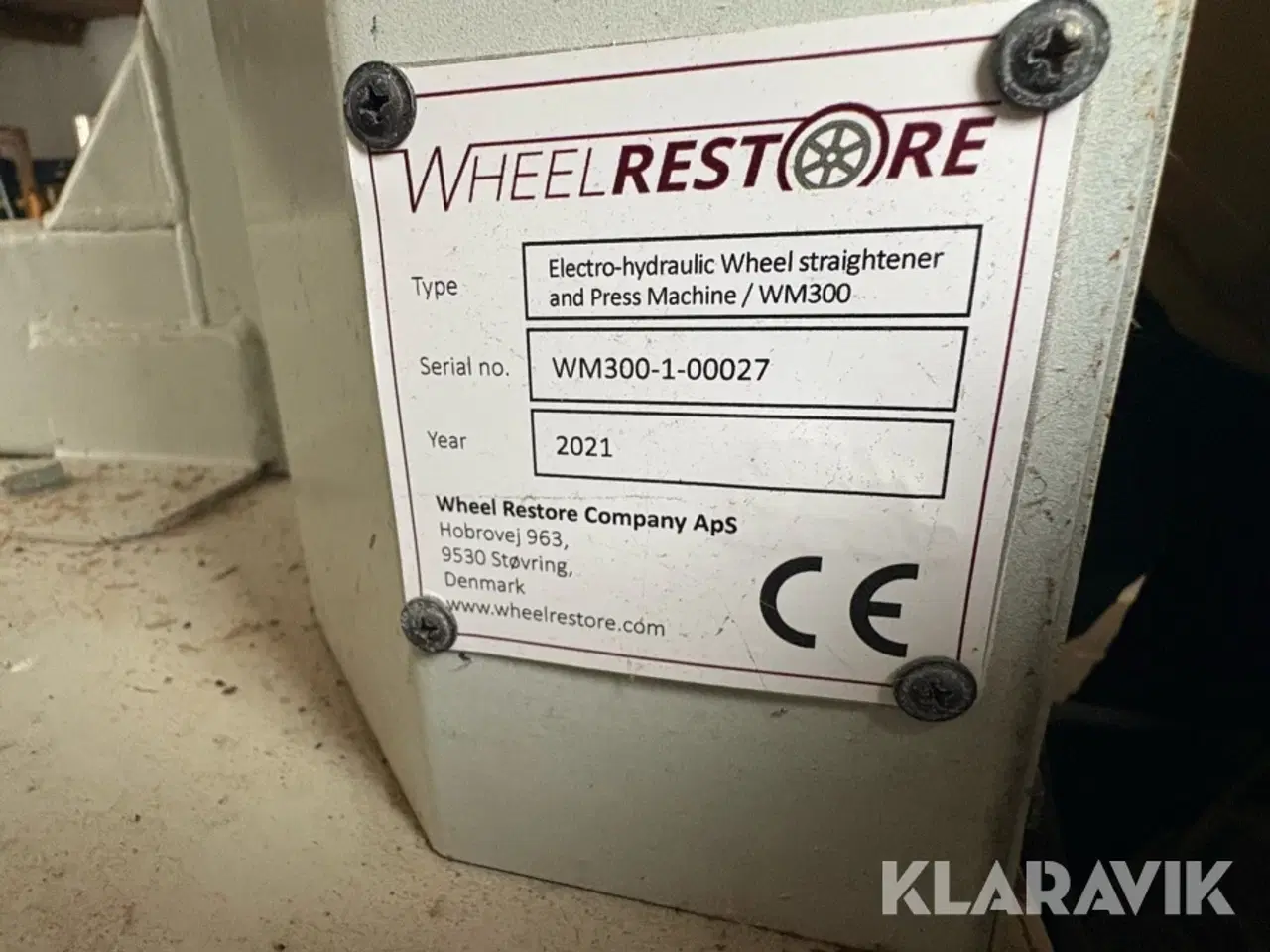 Billede 7 - Fælgretter / Fælgopretningsmaskine Wheel Restore WM 3000