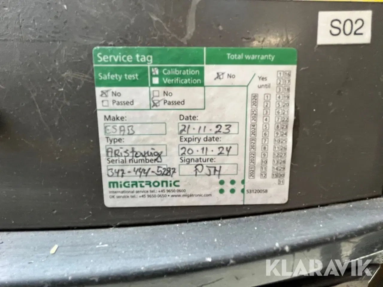 Billede 6 - Svejsemaskine ESAB AristoMig400