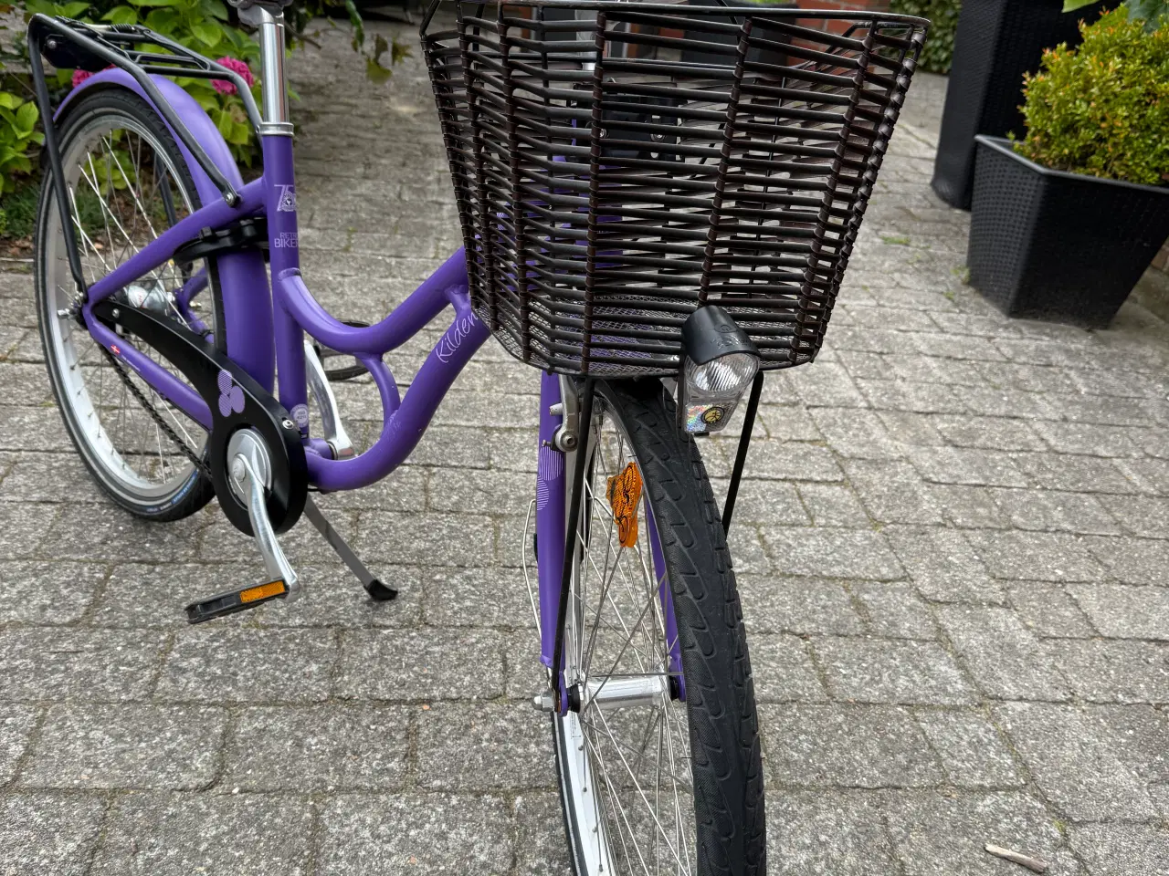 Billede 2 - Kildemoes Bikerz Retro 24 tommer lilla 7 gear