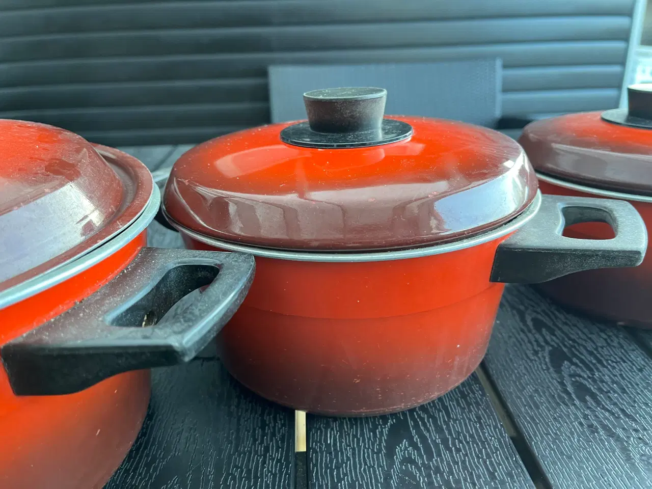 Billede 4 - Retro grydesæt. Giv bud.