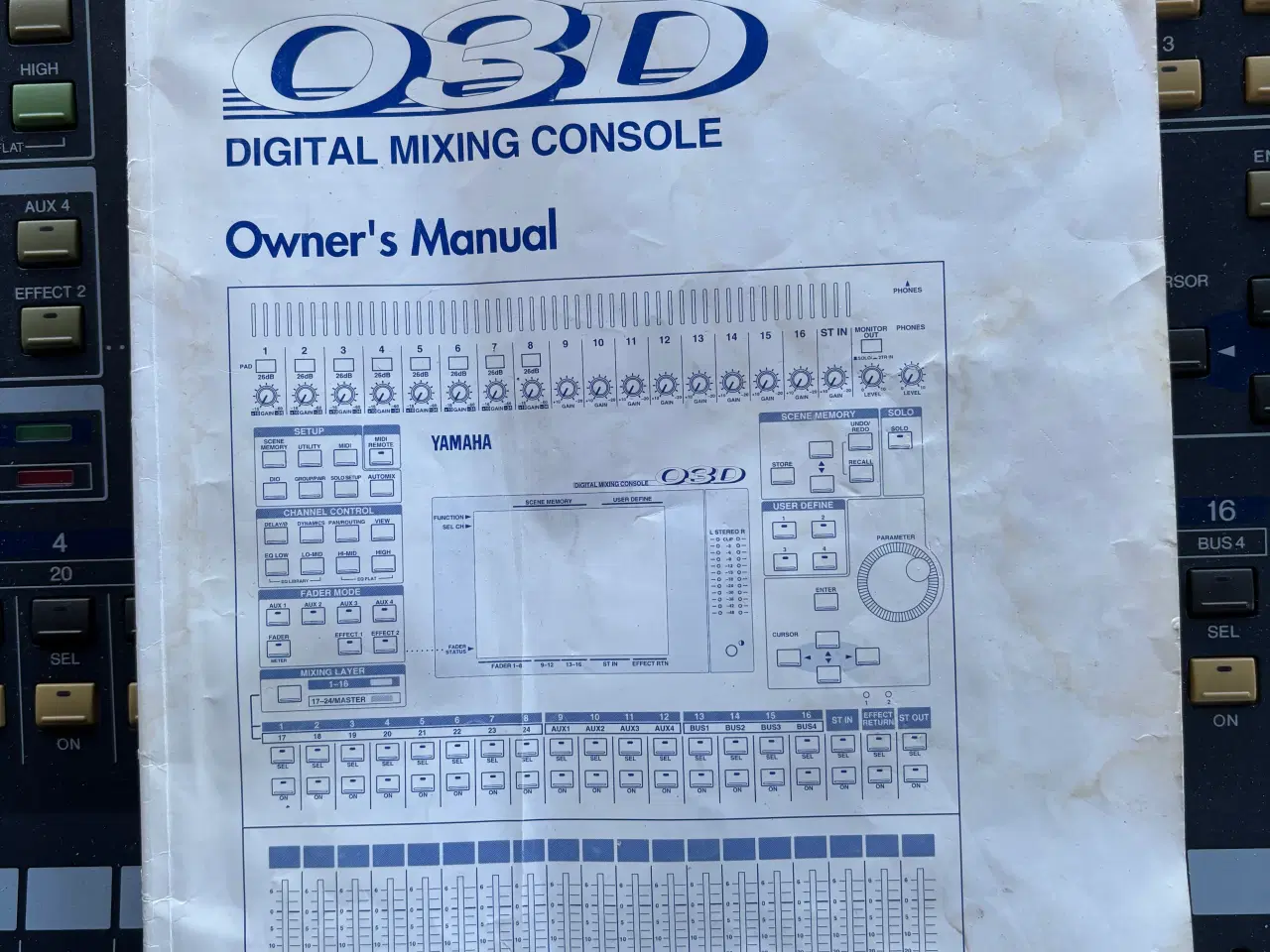 Billede 3 - Klassisk digital 16-kanal Yamaha mixerpult