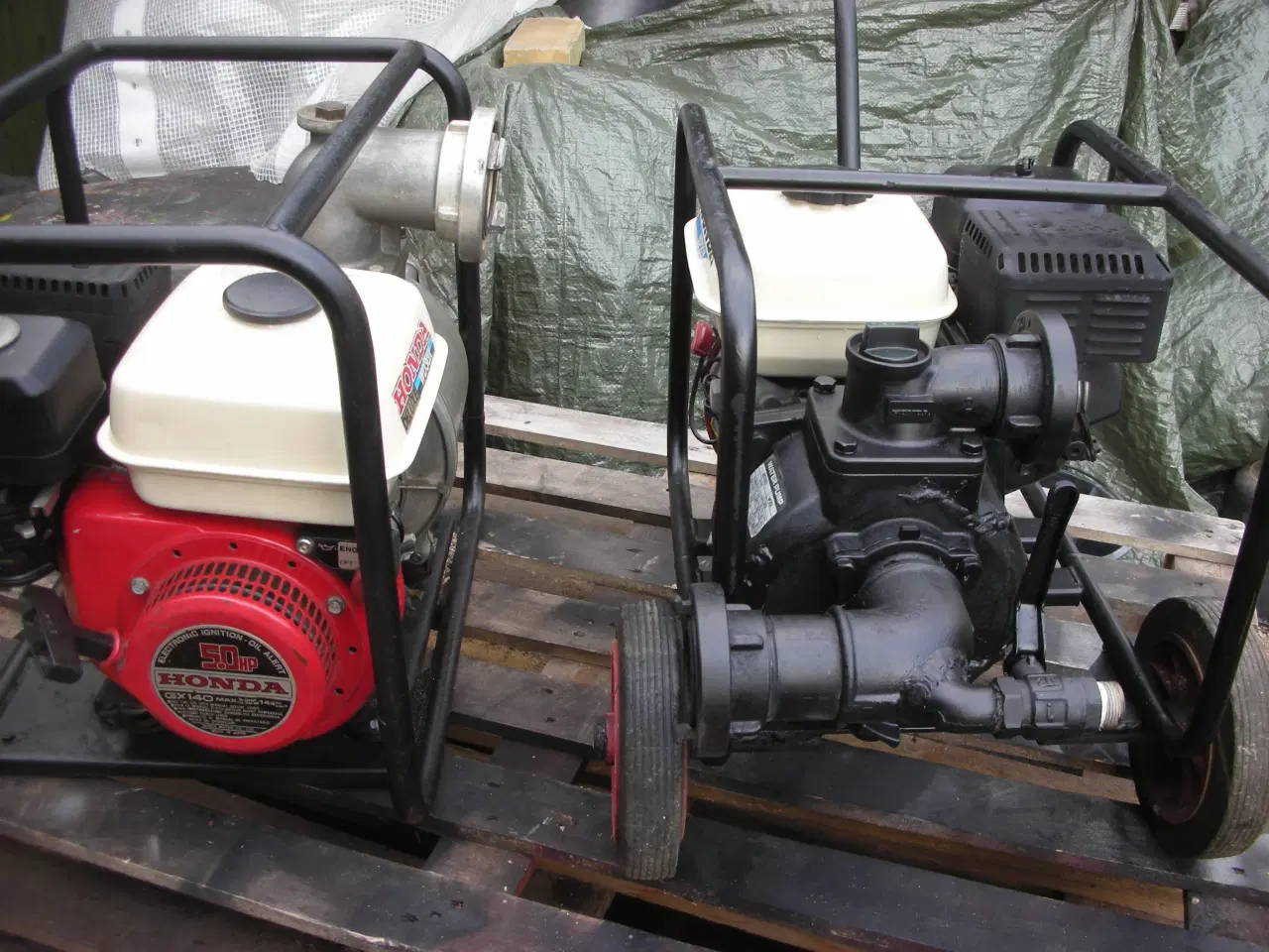 Billede 2 - Honda 2 og 3 tommer vandpumper.