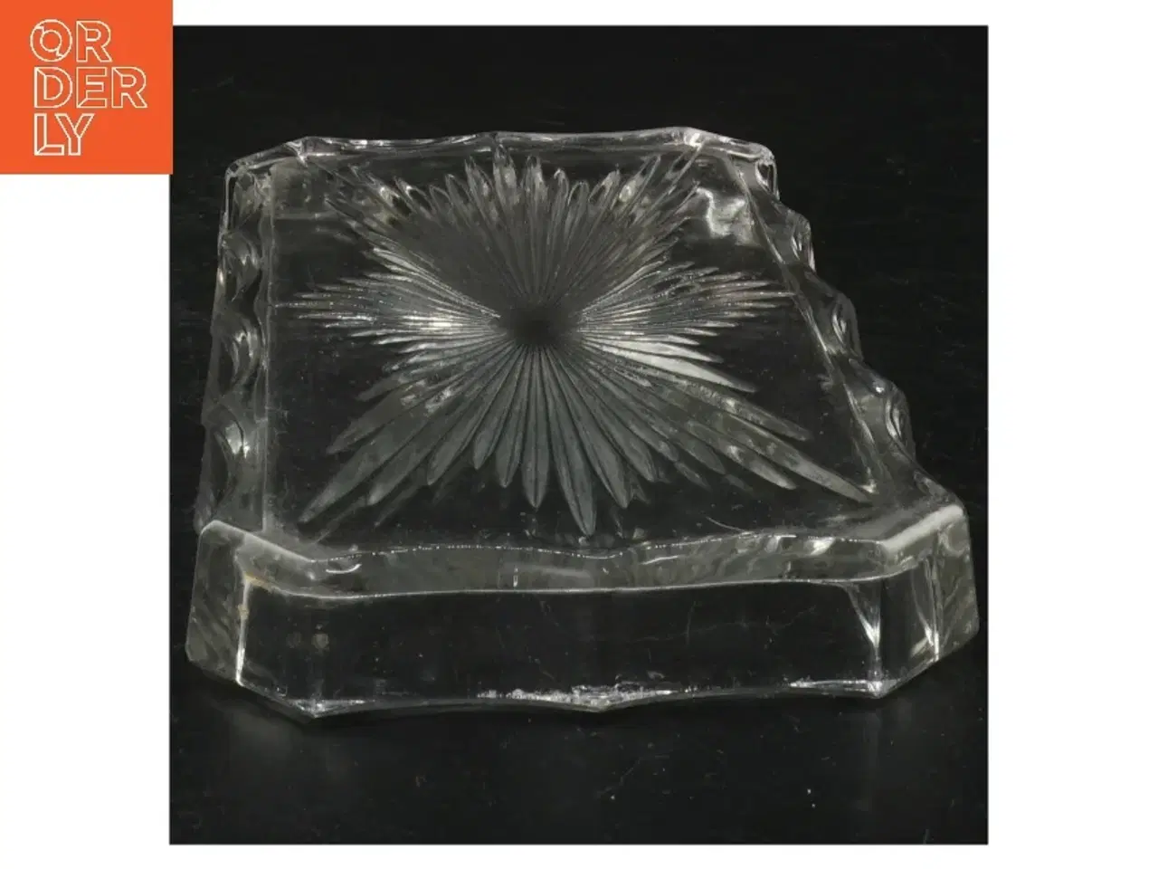 Billede 2 - Glasfad (str. 22 x 11 x 2 cm)