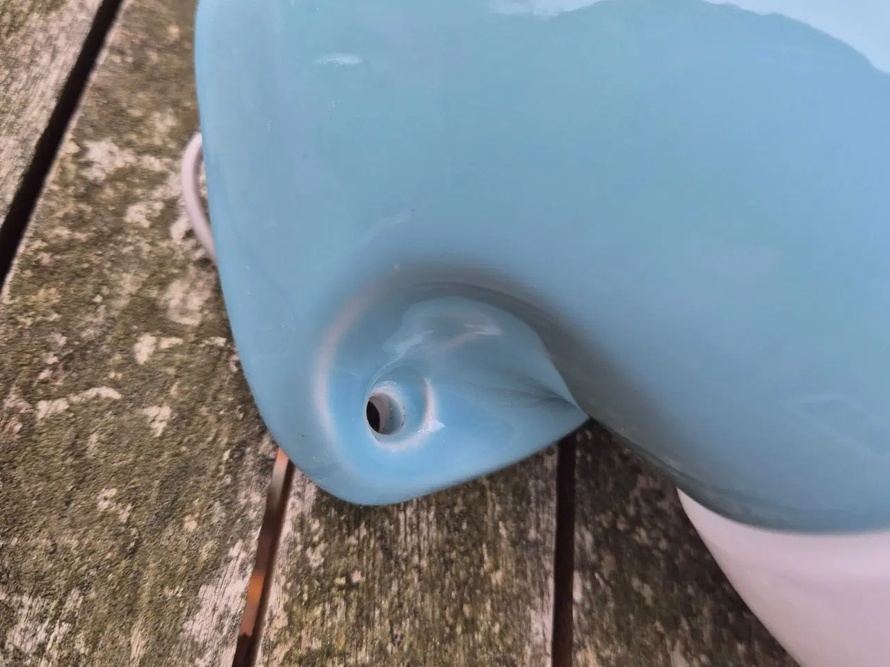 Billede 10 - Smukke lyseblå Ifö badeværelseslamper 