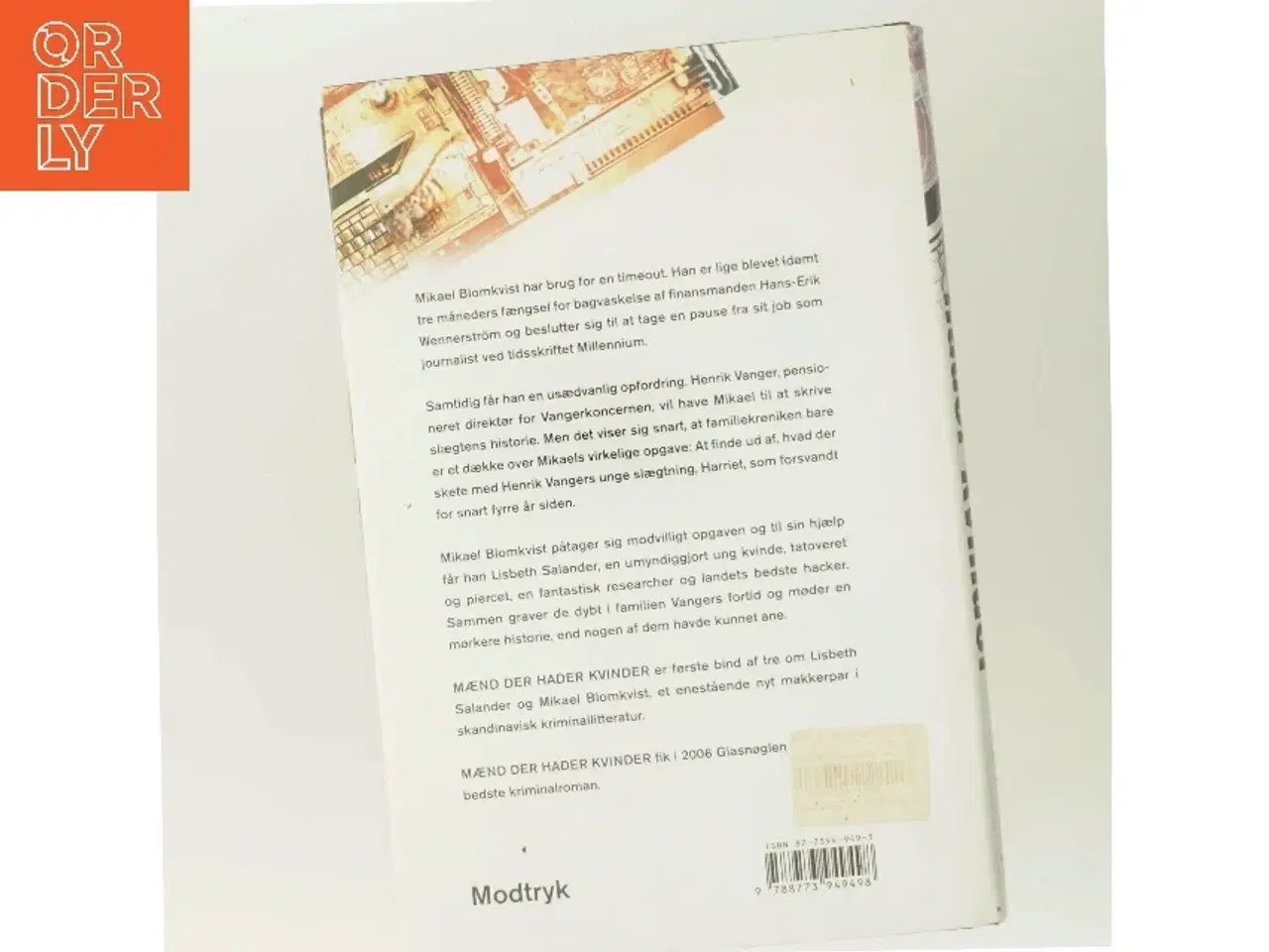 Billede 3 - Maend Der Hader Kvinder af Stieg Larsson (Bog)