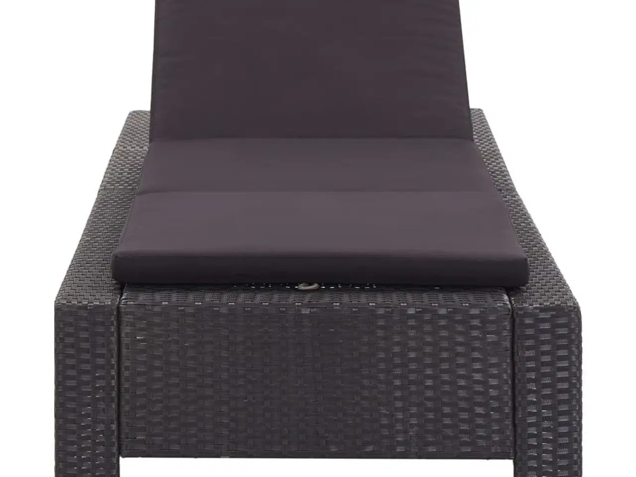 Billede 4 - Solseng med hynde polyrattan sort