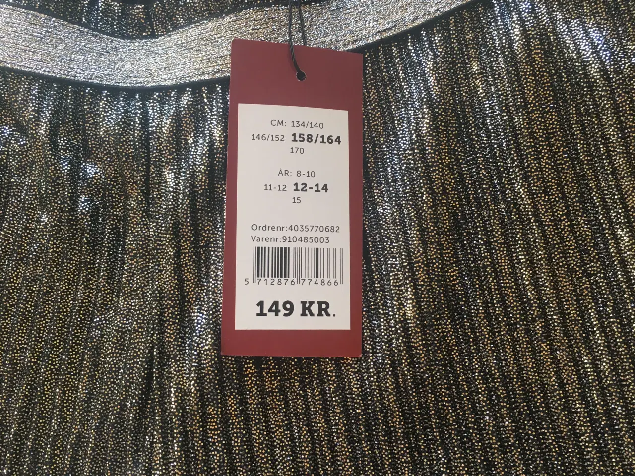 Billede 1 - Helt nye VRS let skinnende sommer bukser 12-14 år