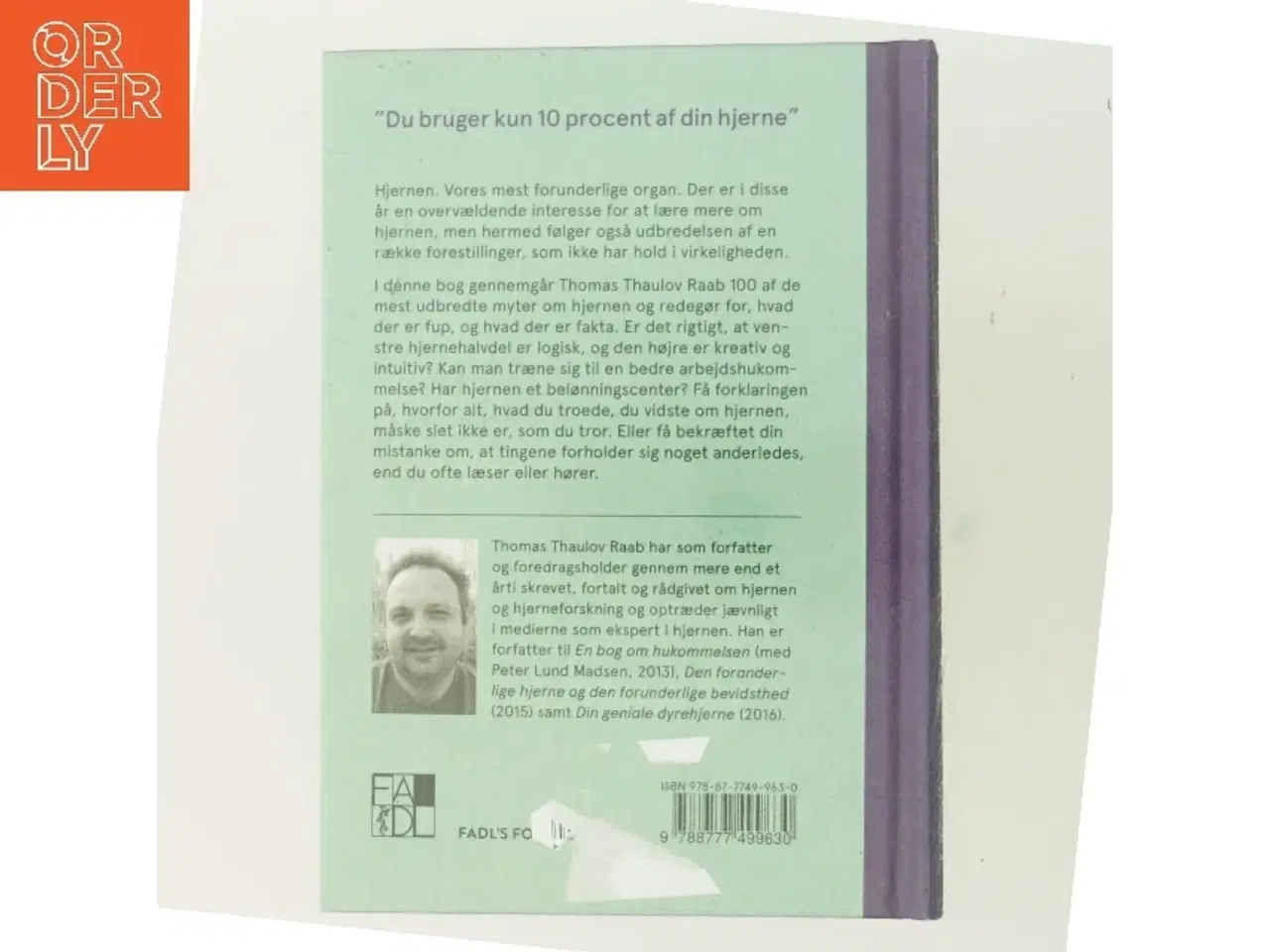 Billede 3 - 100 myter om hjernen af Thomas Raab (Bog)